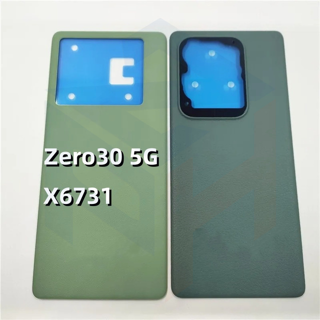 Mobile Phone Spare Parts for Infinix Zero 30 5G X6731 Battery Door Back Cover Rear Housing for Tecno Infinix Itel