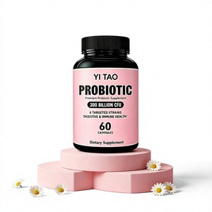 Capsules végétaliennes probiotiques OEM/ODM privées à 6 souches – Favorise la digestion, la fonction immunitaire, le contrôle de l'appétit, le métabolisme et l'énergie - Product Image 1