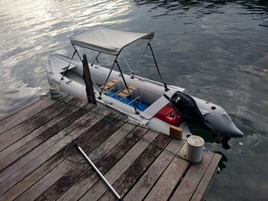Kayak Gonfiabile da Pesca 15.4Ft, <span class=keywords><strong>Tender</strong></span> Gonfiabile, Canoa Gonfiabile, Dinghy - Product Image 6