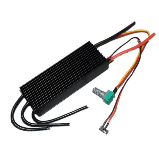 Controlador de Motor sin escobillas BLDC, módulo de controlador de velocidad con potenciómetro, 3 fases, DC6-24V, 1000W