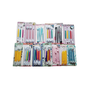 Đa loại bút bàn chải kim fondant bánh công cụ mô hình công cụ fondant khắc đường hoa hình thành công cụ gói - Product Image 1