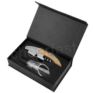 Ouvre-bouteille personnalisé <span class=keywords><strong>en</strong></span> <span class=keywords><strong>bois</strong></span> de baril de vin, tire-bouchon à pointe argentée avec fonction ouvre-bouteille, fabriqué à la main <span class=keywords><strong>en</strong></span> <span class=keywords><strong>bois</strong></span> de chêne - Product Image 2