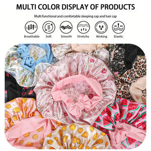 <span class=keywords><strong>Bonnet</strong></span> <span class=keywords><strong>de</strong></span> <span class=keywords><strong>nuit</strong></span> <span class=keywords><strong>pour</strong></span> enfants en satin à large bande, personnalisable, prix <span class=keywords><strong>de</strong></span> gros, <span class=keywords><strong>bonnet</strong></span> <span class=keywords><strong>de</strong></span> sommeil réglable avec lien <span class=keywords><strong>pour</strong></span> bébé - Product Image 6