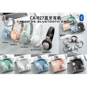 Auriculares inalámbricos con Bluetooth Dam Ca027, auriculares estéreo para música y juegos, para teléfono, ordenador portátil - Product Image 2