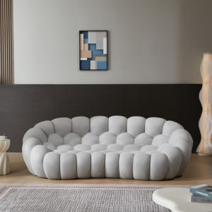 أريكة فاخرة بتصميم مخصص من Fangyuzheng، أثاث منزلي، كنبة منتفخة منحنية، أريكة الفقاعات لغرفة المعيشة وصالون الفندق - Product Image 5
