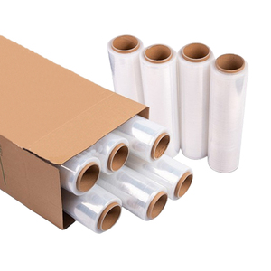 <span class=keywords><strong>Pellicola</strong></span> Estensibile in PE Trasparente Morbida Antipolvere per Imballaggio Pallet, Alta Resistenza, Uso Manuale/Macchina - Product Image 6