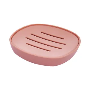 Eco friendly household Wholesale hot sale bathroom accessory plastic soap dish