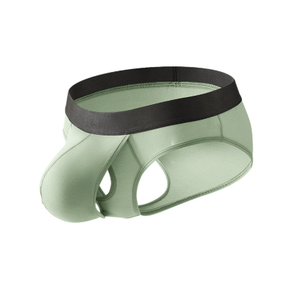 Capsula spaziale staccabile Sexy da <span class=keywords><strong>uomo</strong></span> biancheria intima da <span class=keywords><strong>uomo</strong></span> sospensorio all'ingrosso Sexy a vita bassa perizoma da <span class=keywords><strong>uomo</strong></span> in seta di ghiaccio sospensorio per gli uomini - Product Image 1