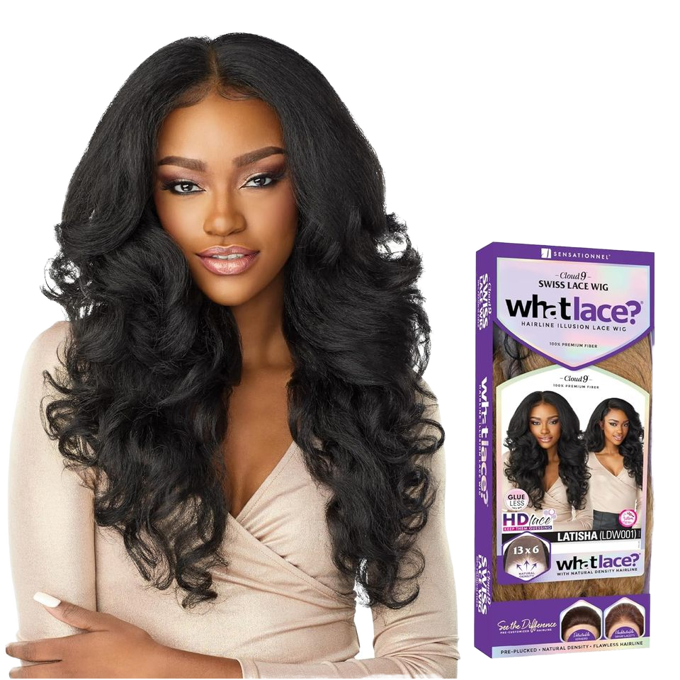 Synthetic Lace Front Wig Heat Resistant Long Straight