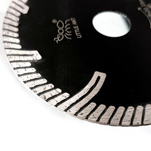 LITTLE ANT - Hoja de sierra industrial turbo continua de nitruro OEM de 150 mm (6 pulgadas) para granito, pizarra y arenisca - Product Image 2