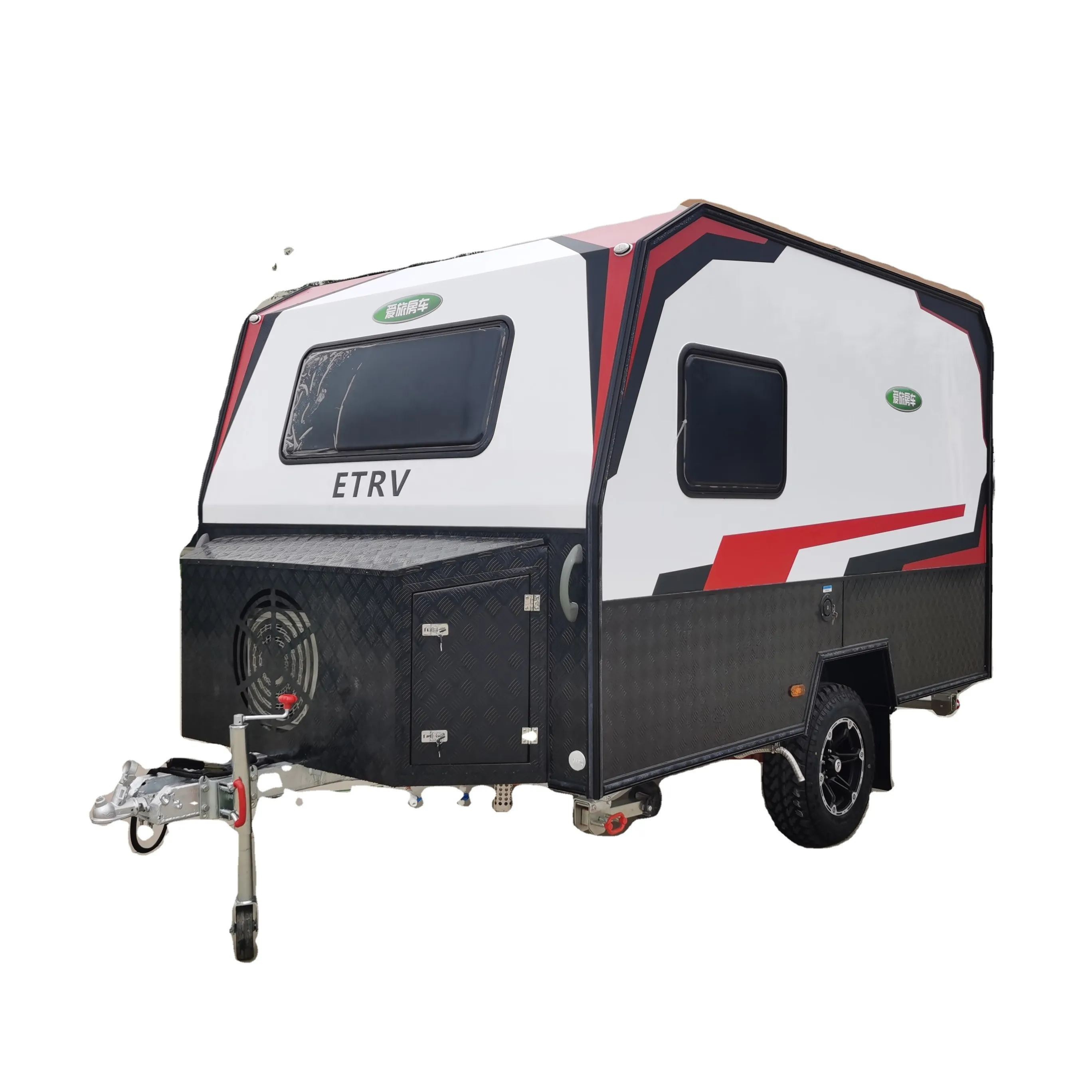 Modern Simplicity Two-way Ventilation Skylight in Toilet Mobile Camping Rv Trailer Off Road Travel Trailer LT215/75R15 1350 50mm