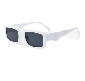 Women's Fashion Angular Cut Square Full Rim <b>Sunglasses</b> with UV400 Lenses Small Frame - Product Image 2