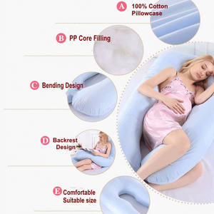 Almohada de Lactancia y Embarazo de 130*70cm, Cojín Ergonómico para Dormir para Mujeres Embarazadas - Product Image 3