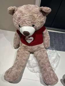 Oso de Peluche Teddy Extra Grande Animal de Peluche Regalo para Novia Almohada para Dormir Oso para Abrazar Súper Suave Algodón PP Lavado - Product Image 6