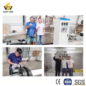 Máquina de Extrusión de Doble Tornillo de Rotación Conjunta de Acero Inoxidable para Proteína Vegetal Texturizada (TVP/TSP) con Motor y Caja de Cambios - Product Image 6
