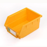 Bac de rangement multifonction industriel Topeasy en PP, capacité 20L, empilable, recyclable, pour pièces détachées, entrepôt (personnalisable)