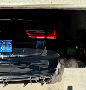 Fanali posteriori trasparenti veleno di lusso di personalizzazione per <span class=keywords><strong>Audi</strong></span> A6allroad <span class=keywords><strong>RS6</strong></span> S6 14-18 WAGON giallo curva versione asiatica - Product Image 3