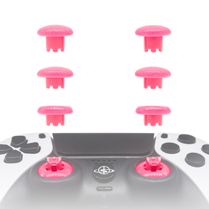 Oursteam 8 1 có thể điều chỉnh màu Hồng thumbstick Mod Kit PC + TPR Chất liệu Non-Slip swap cho // cho PRO phím điều khiển - Product Image 1