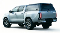 Toit en alliage d'aluminium pour TATA XENON - Étanche à l'eau et à la poussière, boîte à bagages verrouillable, installation sans perçage, durable, ajustement sportif personnalisé pour toit de voiture