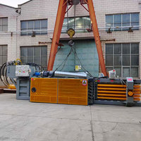 99% Recycling Rate Full-Automatic Horizontal Two Ram Baler Machine for Paper, Plastic Film, Iron Cans and Aluminum Cans