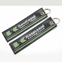 Fabricant en gros logo de marque brodé personnalisé porte-clés lanière de moto Anime porte-clés avec fermoir mousqueton