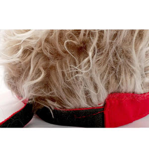 Heren Dames Nieuwigheid Puntige Haar Vizier Zon Grappige Golf Pruik Cap Tunisia Vlag Kleur Piek Honkbal Voetbal Fans Pruiken Hoed - Product Image 6