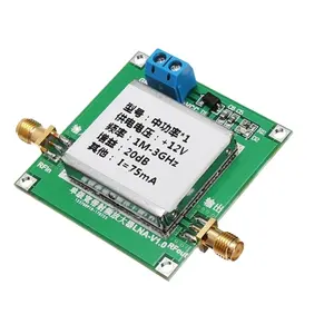 Ruised NEW Low Noise LNA RF Broadband Amplifier Module 1-3000MHz 2.4GHz 20dB H F VHF / UHF