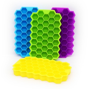 ถาดทำน้ำแข็งซิลิโคนแบบมีฝาปิด ปลอดสาร BPA สำหรับขายส่ง - Product Image 5