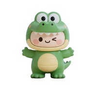 Boîte mystère, figurine d'animal en PVC, 8 cm, surprise aléatoire, mini-poupée, décoration de la maison