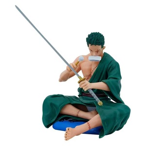 Figura de PVC de Roronoa Zoro, el Espadachín del <span class=keywords><strong>Anime</strong></span>, de 15 cm, Exclusiva y en Oferta, con Espada Pulida, para Regalo, Venta en Tiendas y TikTok - Product Image 1
