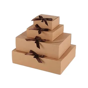 무료 샘플 판지 접는 럭셔리 화이트 마그네틱 수제 선물 종이 상자 맞춤형 로고 접을 수있는 포장 상자 리본