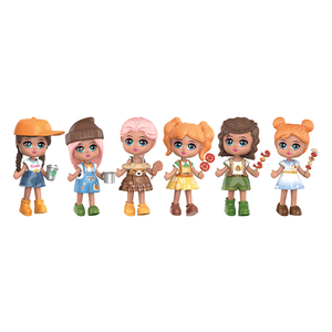 Figurines de collection Art Toys <span class=keywords><strong>Kidult</strong></span> Little Corner The Picnic Girls, figurines d'action en PVC et ABS de 4 pouces avec accessoire, déballées - Product Image 2