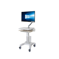 Nouveau chariot médical pour scanner dentaire, colonne de levage en aluminium aéronautique, hauteur réglable de 64 à 84 cm, support pneumatique multi-axes, vente chaude