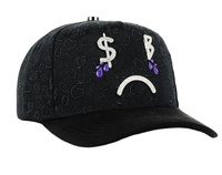 Gorra de Béisbol Deportiva Ajustable de Gamuza de Calidad Original Magician 31Hat con Visera Curva, Diseño de 5 Paneles con Patrón de Puntos, 5 Piezas 31hatThirtyonehats