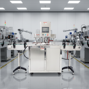Machine automatique de remplissage et de capsulage pour boîtes métalliques, plastiques et <span class=keywords><strong>en</strong></span> fer blanc / Équipement de capsulage de couvercles pour boîtes métalliques - Product Image 4
