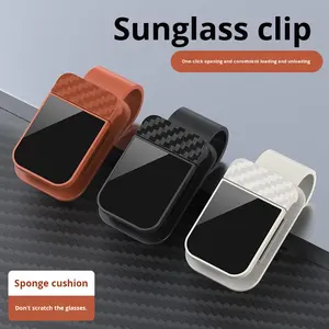 Porte-lunettes de <span class=keywords><strong>voiture</strong></span> transfrontalière <span class=keywords><strong>pare</strong></span>-<span class=keywords><strong>soleil</strong></span> de <span class=keywords><strong>voiture</strong></span> porte-<span class=keywords><strong>yeux</strong></span> magnétique lunettes de <span class=keywords><strong>soleil</strong></span> pince de rangement Kits intérieurs - Product Image 4