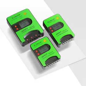 Powmr — dispositif de contrôle de charge pour panneaux solaires, 15/20amp, 30a, 12V/24V, manuel