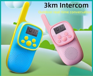 Nouvelle autonomie de la batterie talkie-walkie sans fil pour enfants dessin animé jouet de <span class=keywords><strong>puzzle</strong></span> interactif parent-enfant talkie-walkie pour enfants - Product Image 4