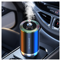 Diffuseur de Parfum Intelligent Portable en Alliage de Luxe 50 ml, Type USB-C, pour Voiture et Désodorisant d'Intérieur