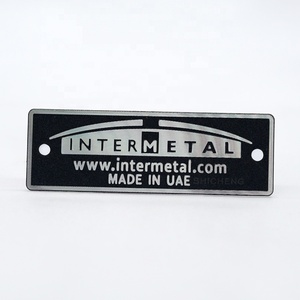 Tùy Chỉnh Khắc Kim Loại Tên Tấm Thép Không Gỉ Nhôm Tag Với Brass Logo Đánh Bóng Đồng Xu Kỹ Thuật Thương Hiệu Của Bạn Chữ Chủ Đề - Product Image 1