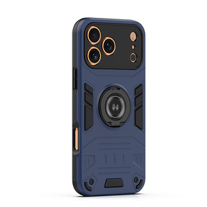 Fundas de teléfono <span class=keywords><strong>SingStar</strong></span> dos en uno TPU + PC Para Huawei Honor X6c soporte giratorio de 360 grados soporte Fundas Para Celular - Product Image 2