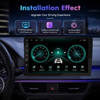 20% de réduction sur le lecteur multimédia automobile Android universel 9 pouces 3 Go 64 Go RK3562 avec WiFi double bande, CarPlay sans fil, Android Auto