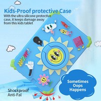 Buen precio 7 pulgadas niños regalo WiFi Tablet Pc resistente inteligente Android Tablet juego Google tableta educativa para niños