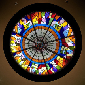 Dôme lumineux en vitrail personnalisé pour l'intérieur et l'extérieur, idéal pour l'éclairage et la décoration des halls, salles à manger et halls d'entrée - Product Image 5