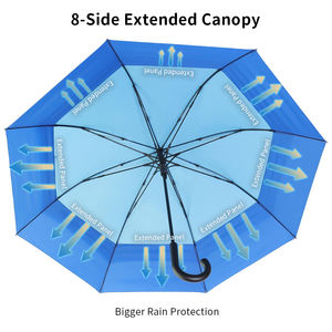 Custom Logo <b>Large</b> Size Golf <b>Umbrella</b> Oversized Arc Windproof Rain <b>Umbrella</b> For Men Outdoor Garden Use - Product Image 2