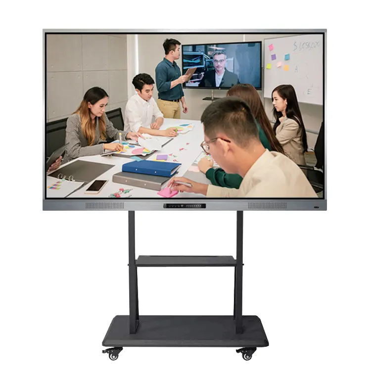 55" 65" 75" 86" 98" Wireless control 20points multi touch smart board interactive electronic whiteboard interactive flat panel