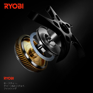 Carrete de Pesca Ryobi Num One, Cuerpo de Aleación de Aluminio de Alta Resistencia para Señuelos de Pesca en Agua Dulce - Product Image 4