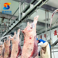 Système de levage automatique des bovins pour abattoir de bétail, machine d'abattage du bétail