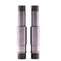 JIYAN Arbre d'hélice Cnc Usinage Prix d'usine Filetage mâle Auto Acier inoxydable Arbre creux OEM Fourni Jet Engine Turbine