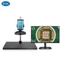 Microscope numérique EOC AF-200 4K à autofocus, grand champ de vision, OEM pour plaquettes semi-conductrices, cartes GPU IA, modules optiques, vision robotique, contrôle qualité